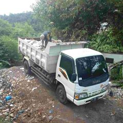 Buang Sampah Material, Camat Pangerapan Amankan Truk